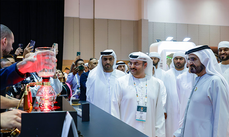 Sheikh Mohammed visits 'World of Coffee 2024' exhibition