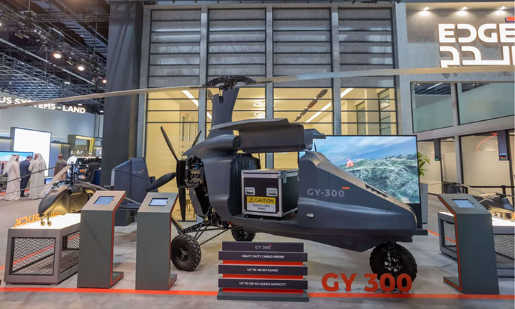 UAE-made unmanned aircraft capable of carrying 300-kg load on display at UMEX and SimTEX 2024