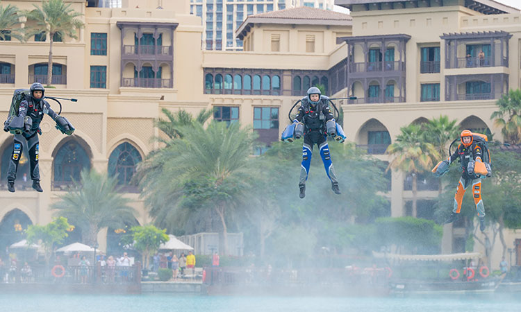 Aerial sporting action: Dubai announces world’s first jet suit race