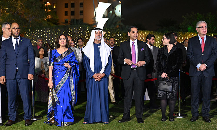 Sheikh Nahyan attends Republic Day celebrations in Abu Dhabi