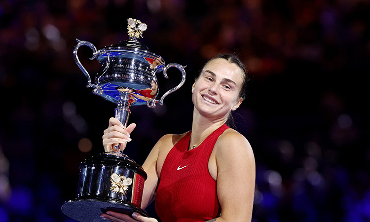 Sabalenka overpowers Zheng to retain Australian Open crown