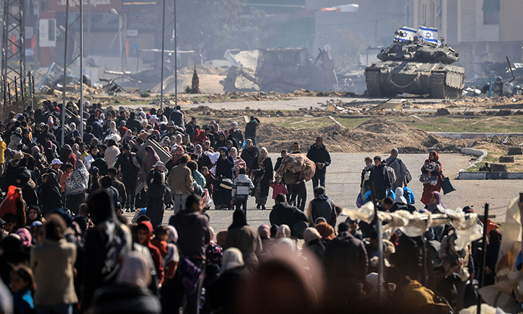 Civilians trapped by fighting in Gaza