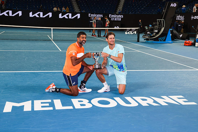 Bopanna and Ebden crowned Australian Open men's doubles champions