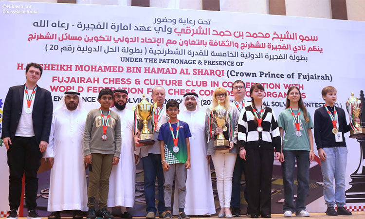 Selivanov emerges on top at Fujairah Endurance Chess Solving Championship