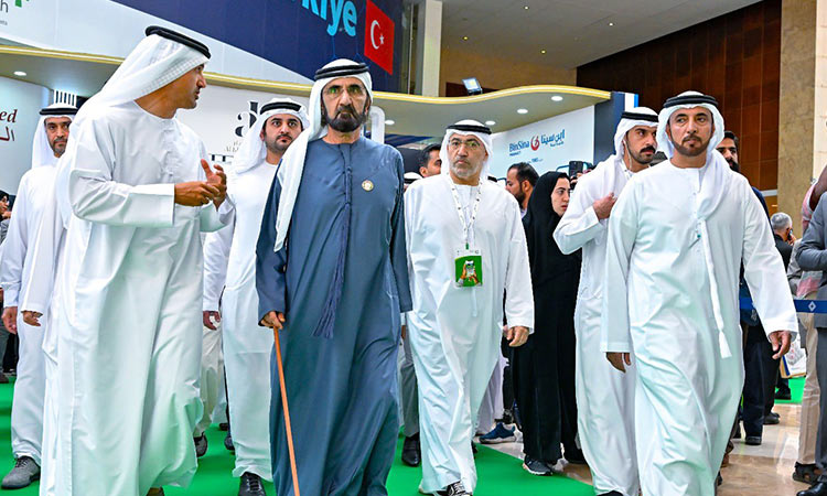 Sheikh Mohammed tours 49th edition of Arab Health