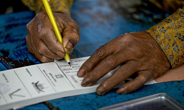 Hasina poised for fifth term as voting in Bangladesh polls gets under way