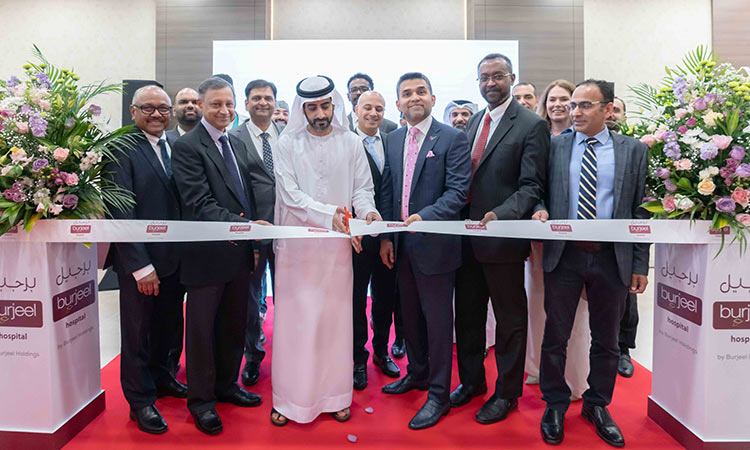 Sheikh Salem Bin Abdulrahman Al Qasimi inaugurates the cardiac sciences department at Burjeel Specialty Hospital Sharjah