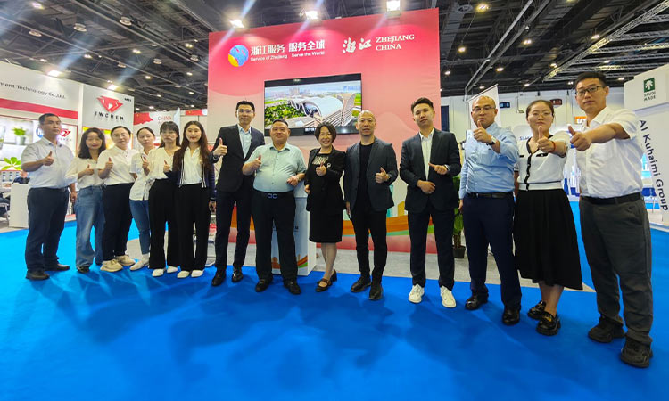 Zhejiang Environmental Protection Services makes inroads in Dubai, advancing green development of the belt and road initiative