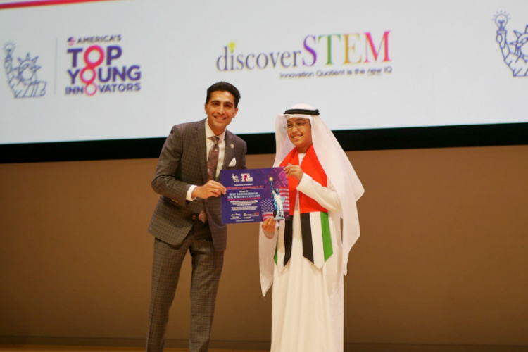 Emirati innovator Ali Humaid Al Loughani honored at America’s Top Young Innovators 2024 Awards