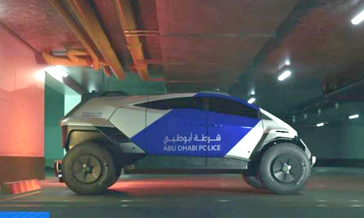 Abu Dhabi Police launch next-generation patrol car at GITEX World 2024