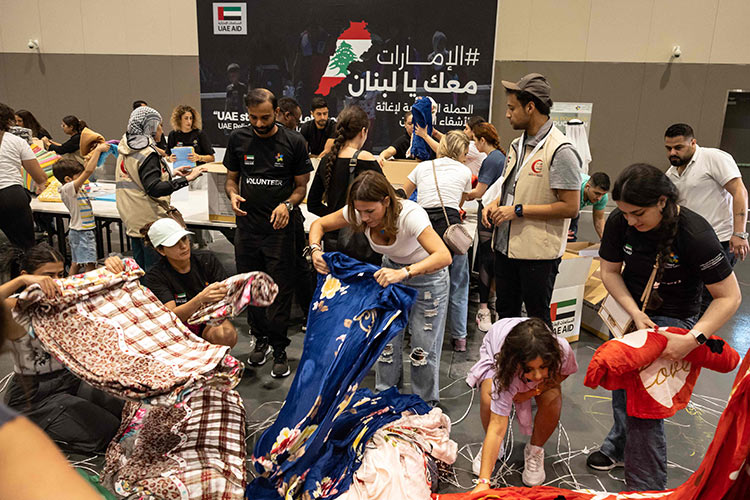 Dubai to host second aid collection drive on Oct.20 for ‘UAE Stands with Lebanon’