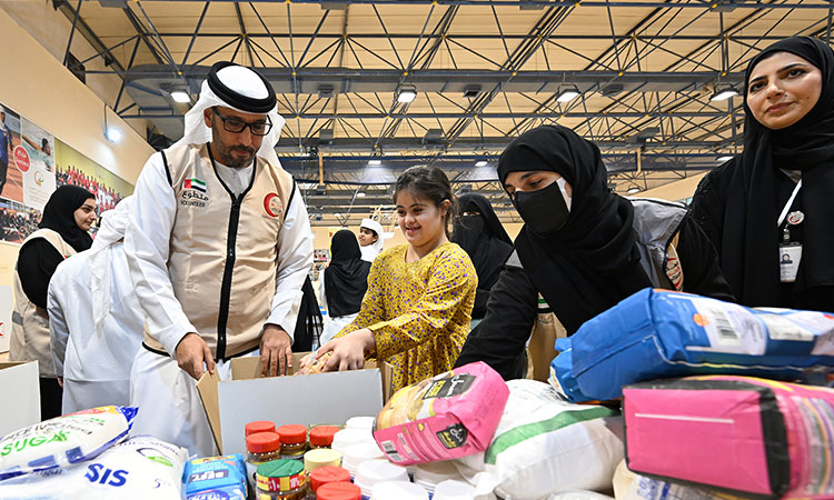 People of Determination participate in ‘UAE Stands with Lebanon’ campaign