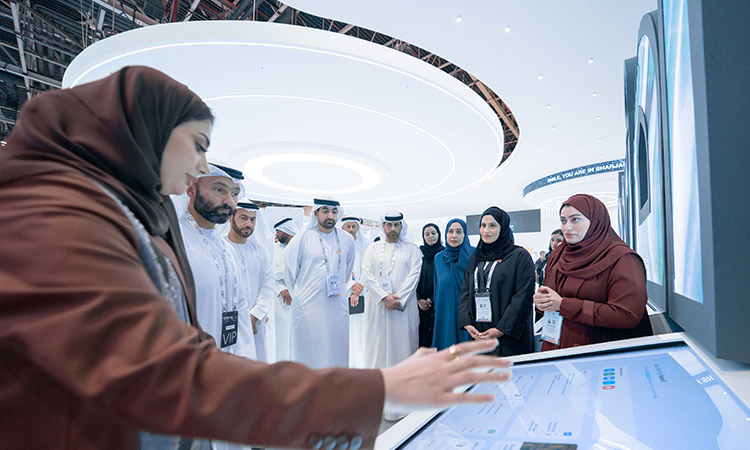 Ohood Al Roumi explores Sharjah Pavilion initiatives at GITEX