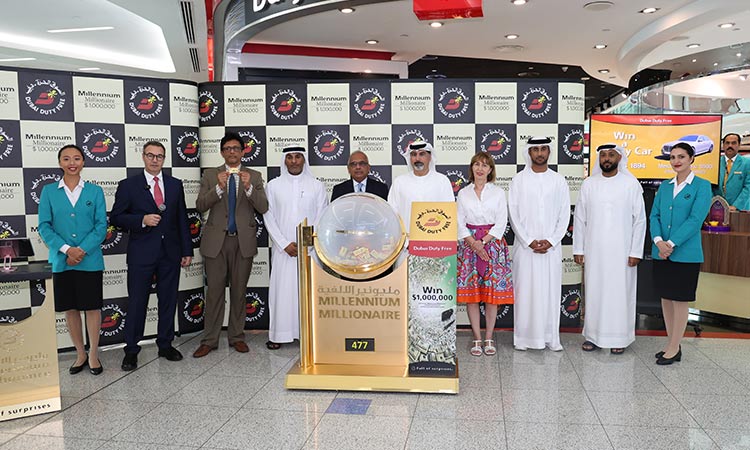 Indian wins $1 million for the second time in Dubai Duty Free raffle draw