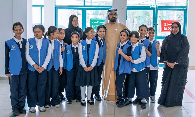 Schools cornerstone of any effort to shape the future, says Sheikh Mohammed 