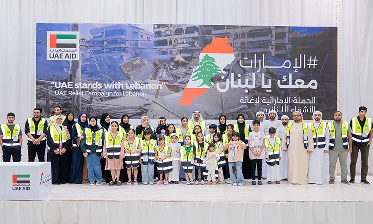 ‘UAE stands with Lebanon’ campaign collects 100 tonnes of supplies in Fujairah