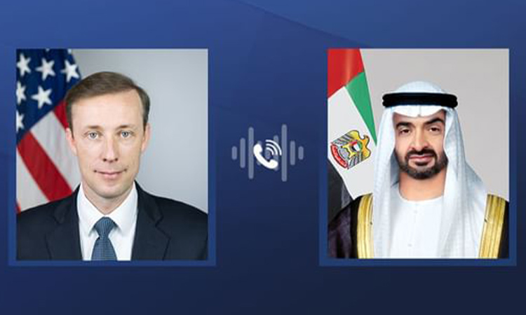 UAE President discusses bilateral relations, regional issues with US National Security Advisor in phone call