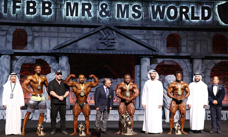 Sheikh Abdullah crowns winners of Mr and Ms World Championship