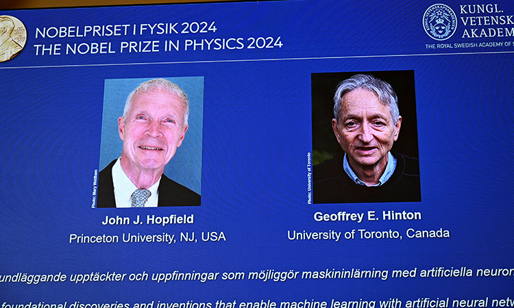 Duo wins Physics Nobel for key breakthroughs in AI