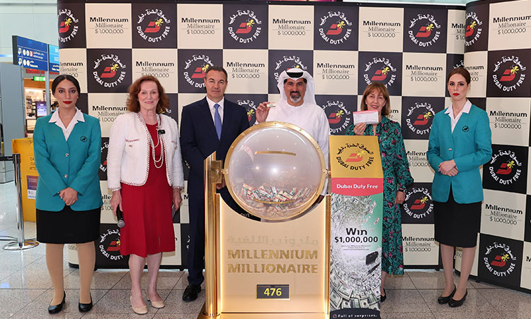 Syrian expat wins $1 million in Dubai Duty Free draw after buying tickets for over 15 years