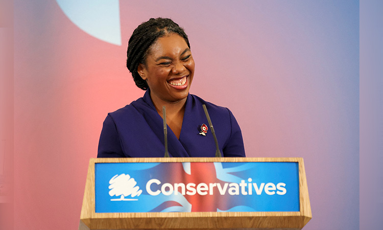 Badenoch becomes first woman of colour to be named  UK Tories' leader