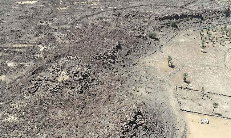 Archaeological town from bronze age discovered at Khaybar Oasis in Saudi Arabia