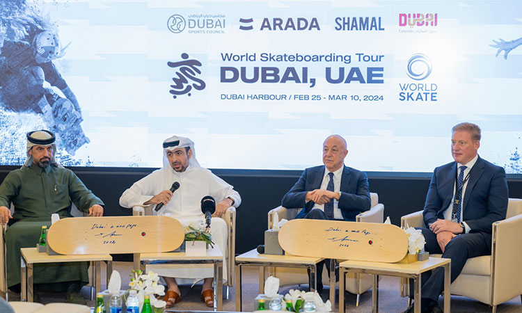 Dubai Sports Council announces return of World Skate Tour events