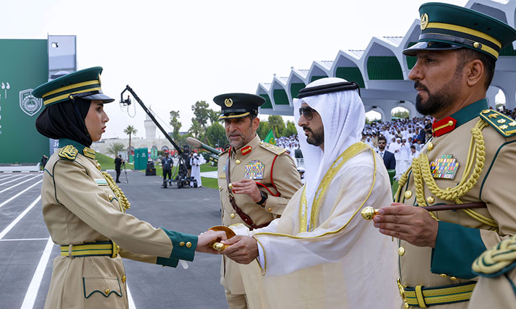 Sheikh Hamdan attends Dubai Police Academy graduation ceremony