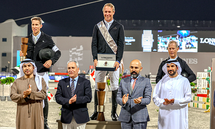 Will reigns supreme at President of the UAE Showjumping Cup