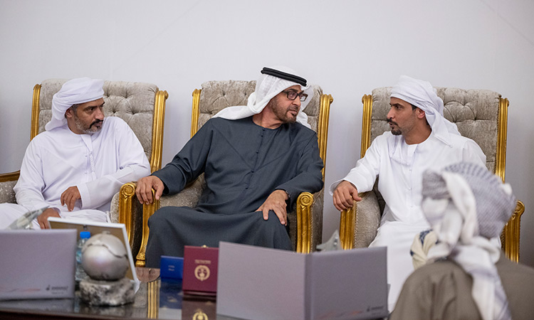 UAE President offers condolences over martyrdom of Mohamed Al Mansouri