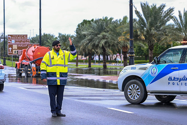 Sharjah Police issue over 300 ‘To Whom It May Concern’ certificates for rain-affected stores and vehicles