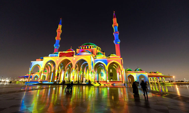 Sharjah Light Festival narrates emirate’s story in collaboration with 15+ globally-renowned artists