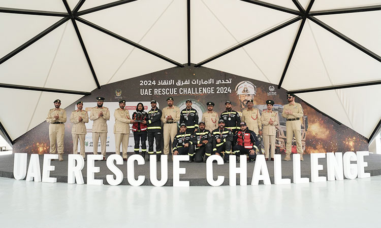 Dubai Police clinch first position in UAE Rescue Challenge 2024