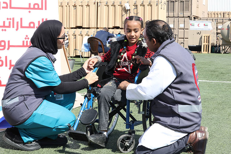 Prosthetic Limb Centre opens at UAE Field Hospital in Gaza