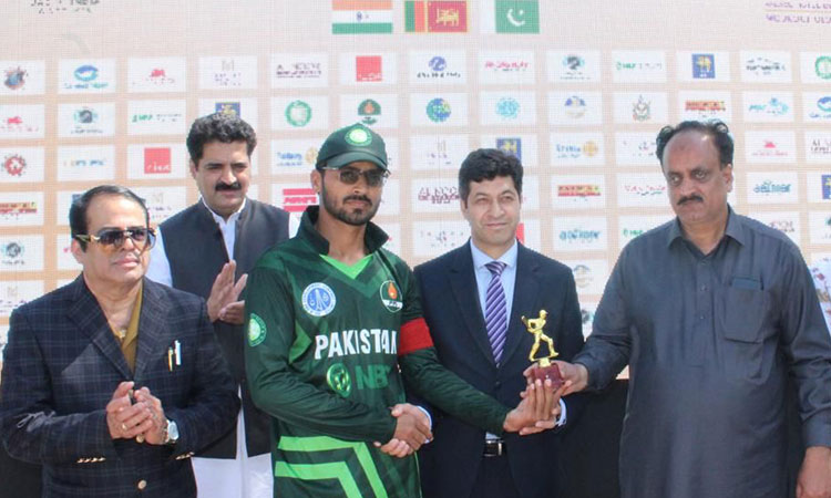 Pakistan's Consul General praises spirit of Pak, India visually challenged cricketers