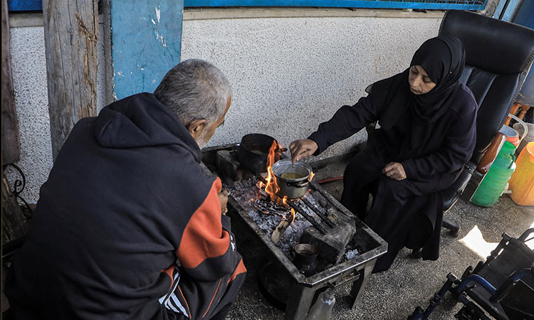 Desperate Gazan slaughters own horses to feed hungry family