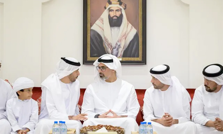 Crown Prince of Abu Dhabi offers condolences on passing of Saeed Bakheet Al Ketbi