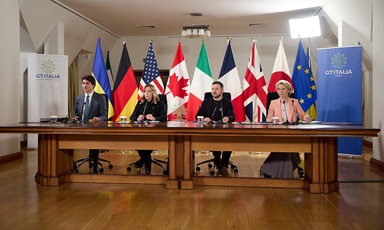 G7 pledges more Russia sanctions after virtual talks on Ukraine