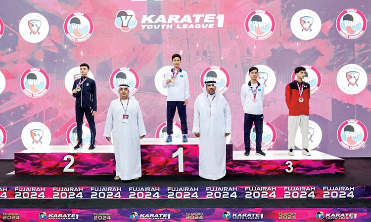 Arab athletes prove mettle at Karate 1 Youth League Fujairah