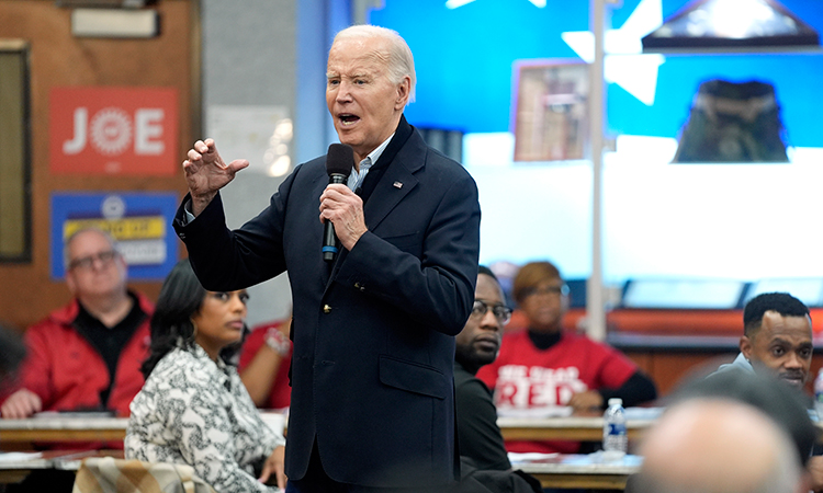 Biden faces protest vote over Gaza in Michigan primary contest