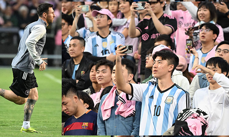 'Messi mania' hits Hong Kong as thousands flock to Miami training