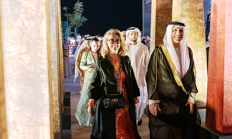 Ras Al Khaimah Ruler Sheikh Saud opens 12th RAK Art Festival