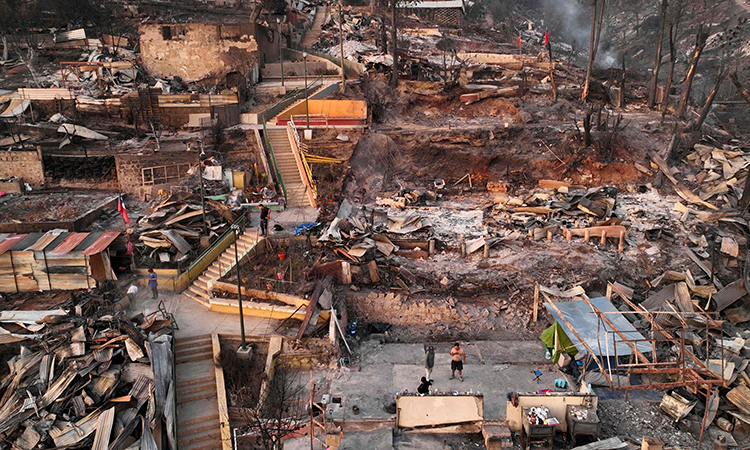 Forest fires kill 112 in Chile’s worst disaster since 2010 earthquake