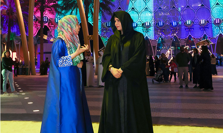 Sheikha Latifa attends closing ceremony of inaugural Dhai Dubai Art lights festival