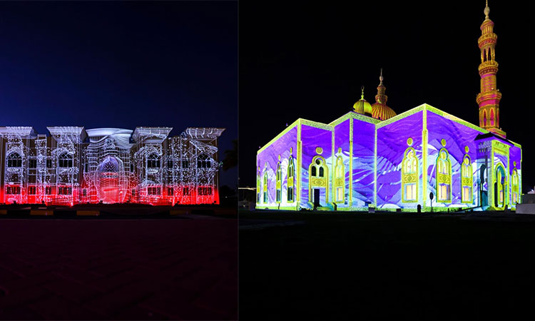 Sharjah landmarks turn into canvas with grand light festival