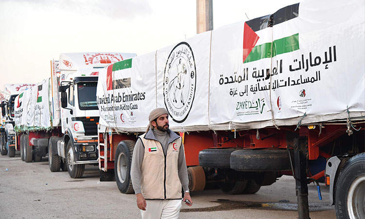 UAE sends additional medical aid to Gaza