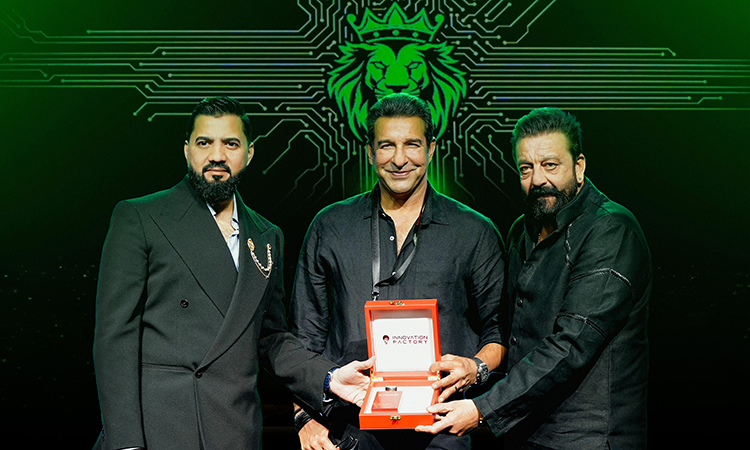 Sanjay Dutt, Wasim Akram join corporate event in Dubai