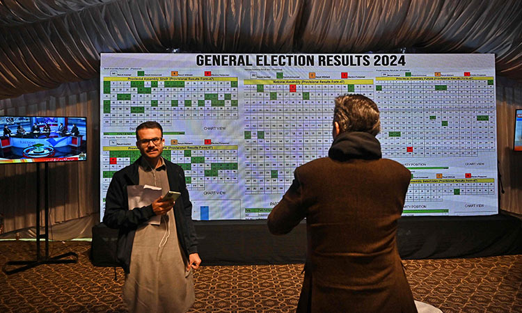 Pakistan election results are delayed, but wins are reported for independents backed by Khan’s party