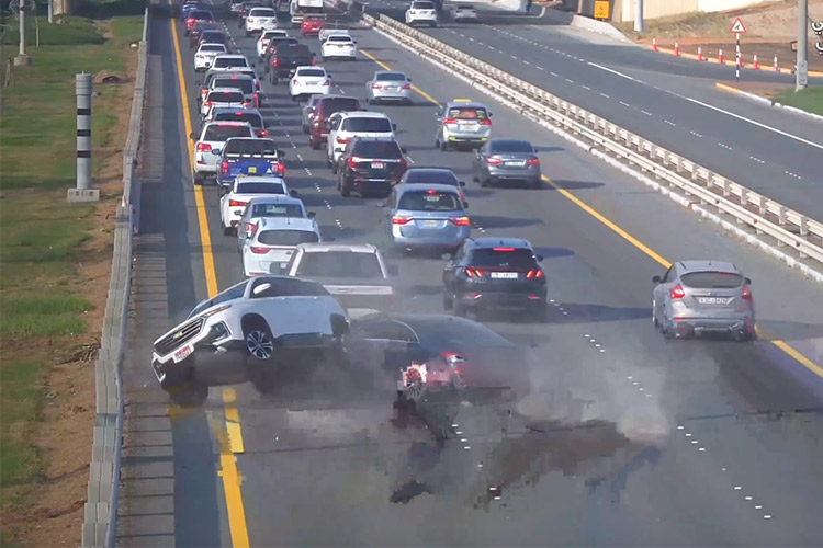 Negligent motorists cause horrific traffic accidents in Abu Dhabi