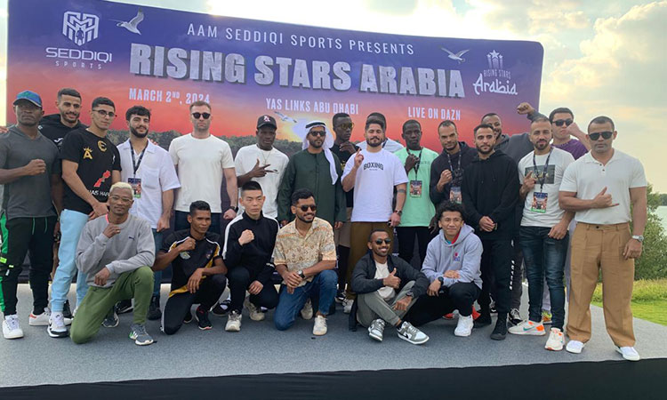 Promising Emirati boxers among top  stars in fray at Rising Stars Arabia 3